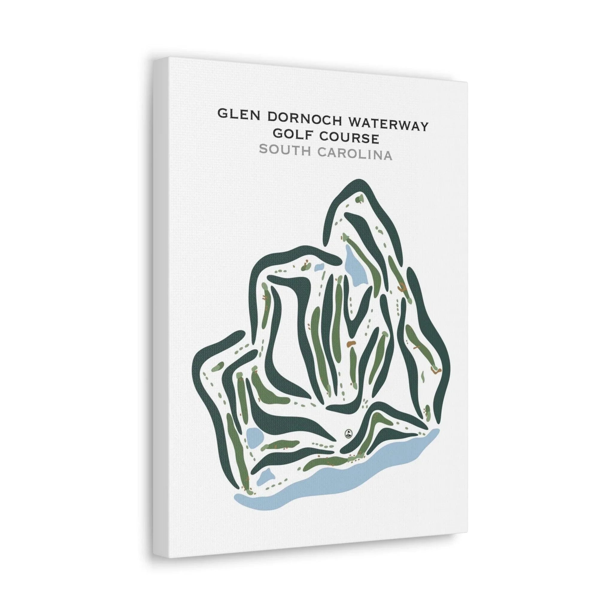 Glen Dornoch Waterway Golf Course, South Carolina - Printed Golf Courses