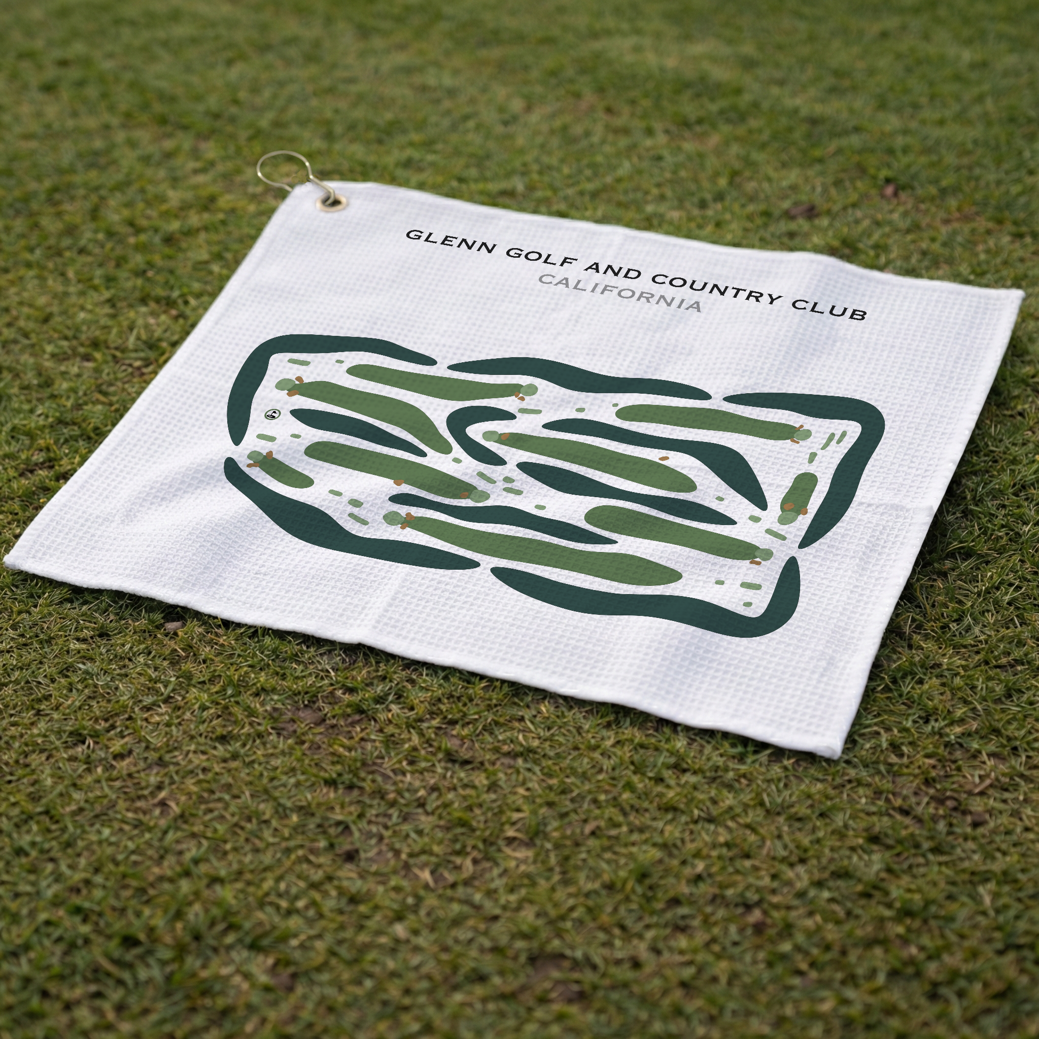 Glenn Golf & Country Club, California - Printed Golf Courses