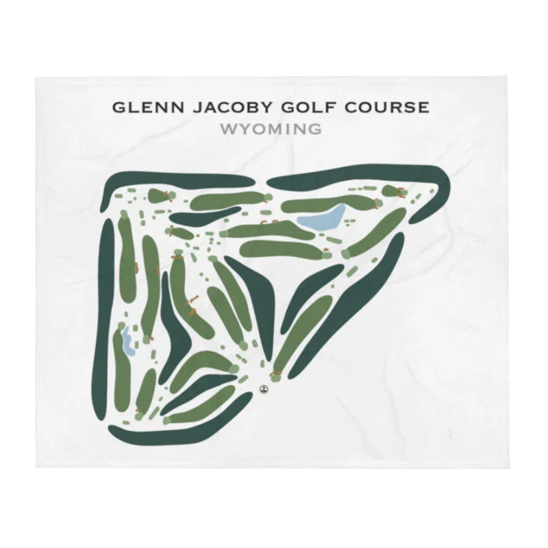 Glenn Jacoby Golf Course, Wyoming - Printed Golf Courses