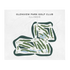 Glenview Park Golf Club, Illinois - Printed Golf Courses
