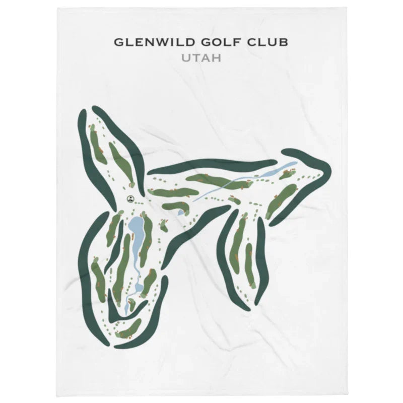 Glenwild Golf Club, Park City Utah - Printed Golf Courses