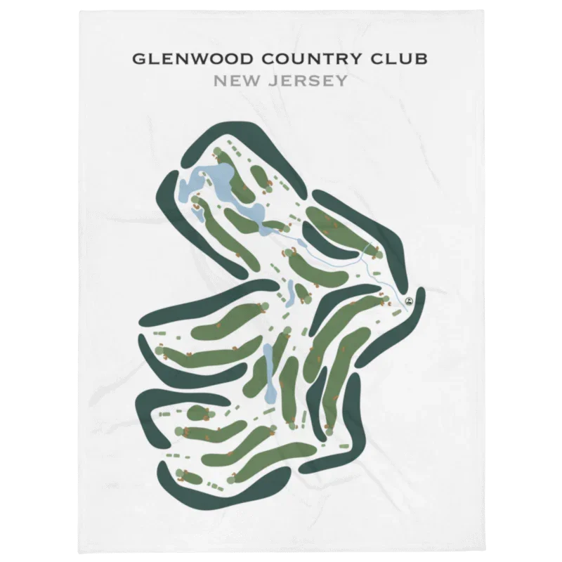 Glenwood Country Club, New Jersey - Printed Golf Courses