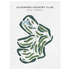 Glenwood Country Club, New Jersey - Printed Golf Courses