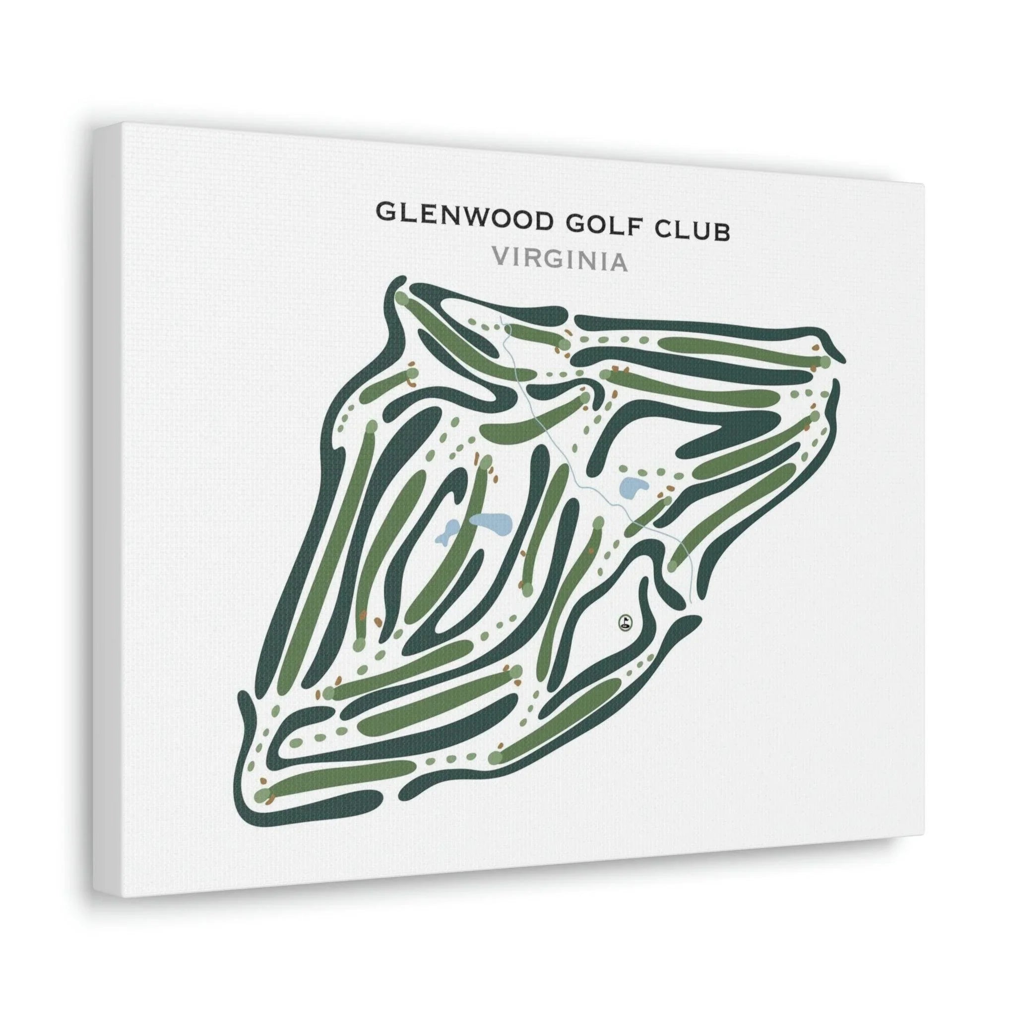 Glenwood Golf Club, Virginia - Printed Golf Courses