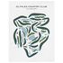 Glynlea Country Club, Florida - Printed Golf Courses