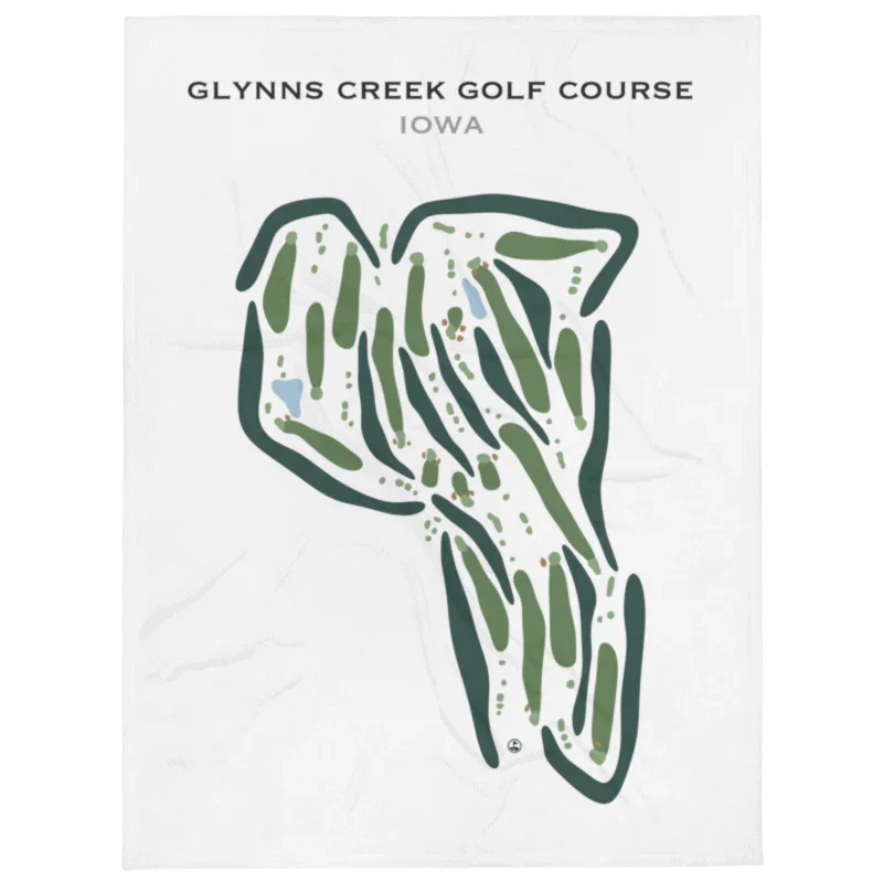 Glynns Creek Golf Course, Iowa - Printed Golf Courses