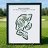 Gold Course at Dallas Athletic Club, Texas - Printed Golf Courses
