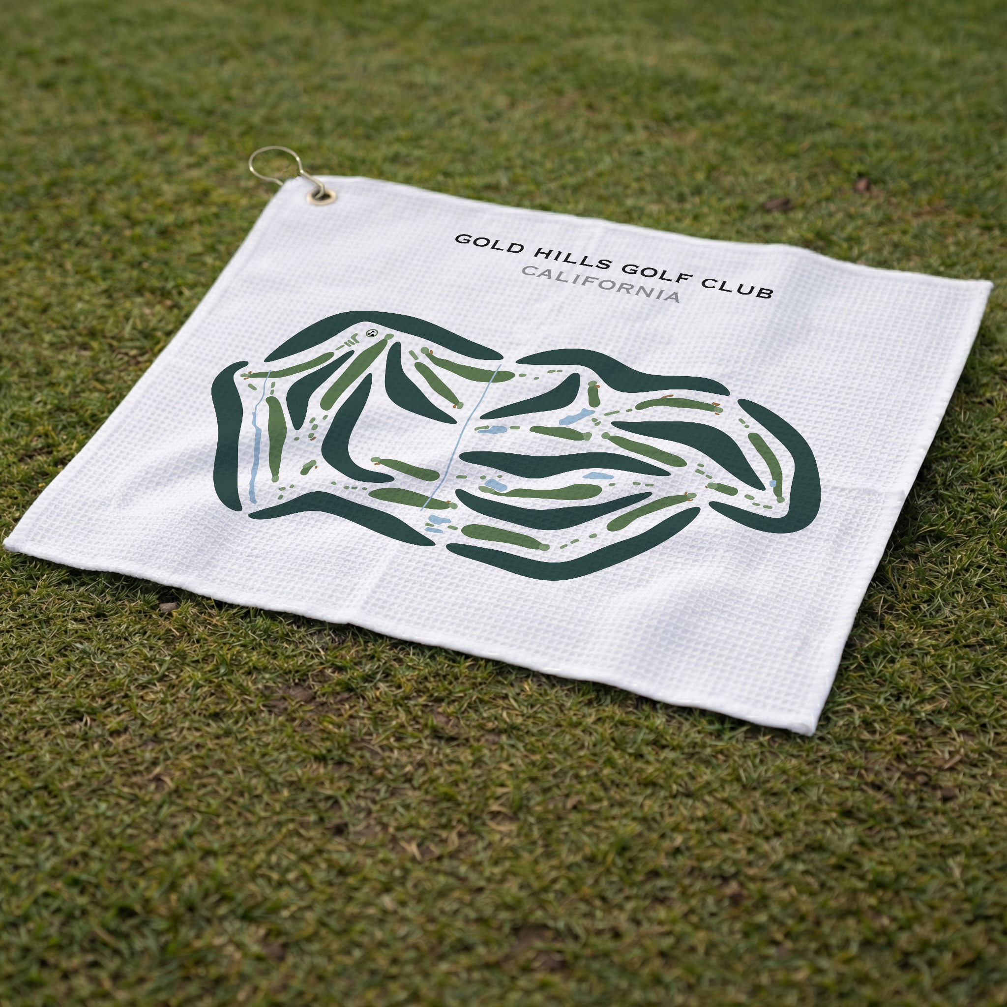 Gold Hills Golf Club, California - Printed Golf Courses