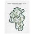 Gold Mountain Golf Club, Washington - Printed Golf Courses