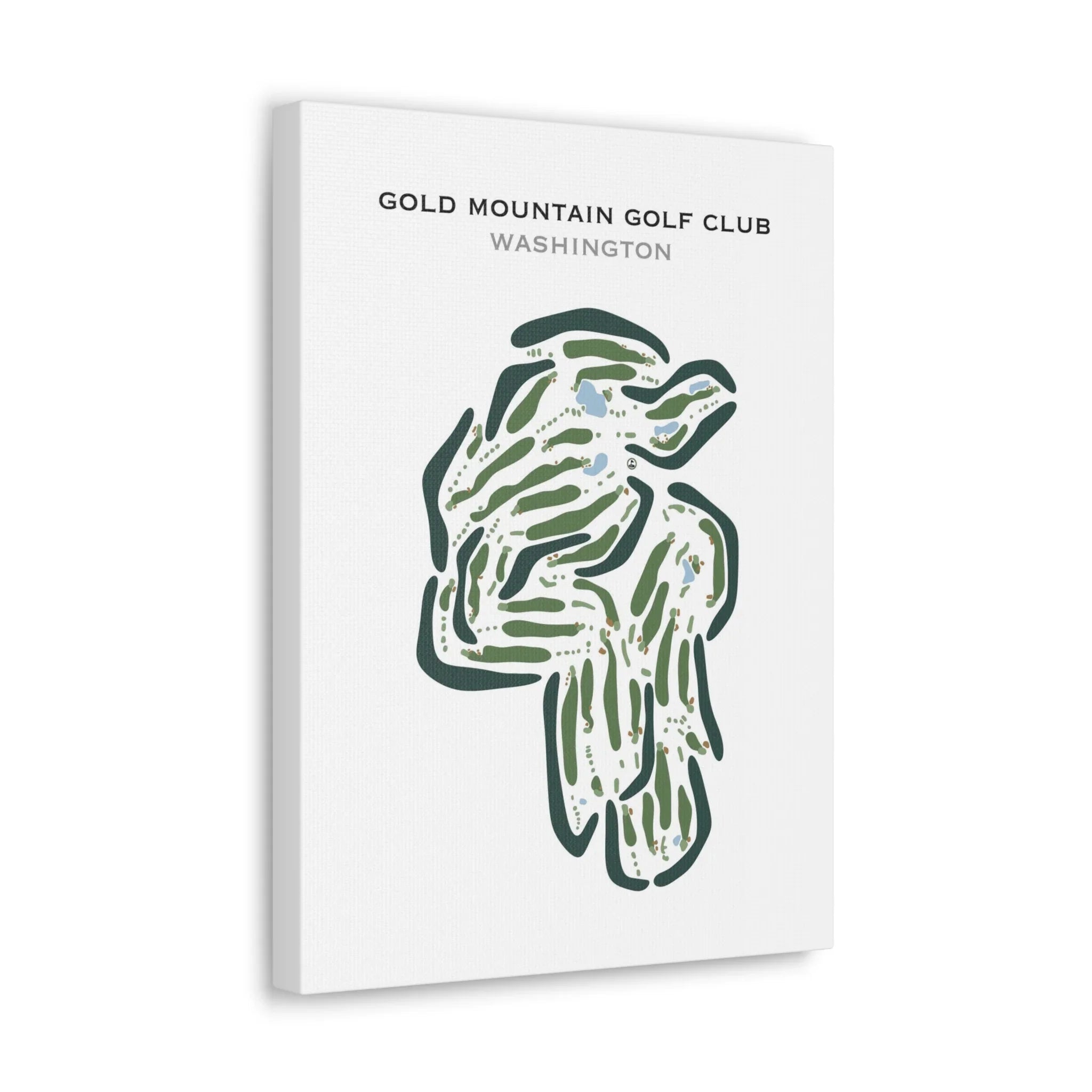 Gold Mountain Golf Club, Washington - Printed Golf Courses