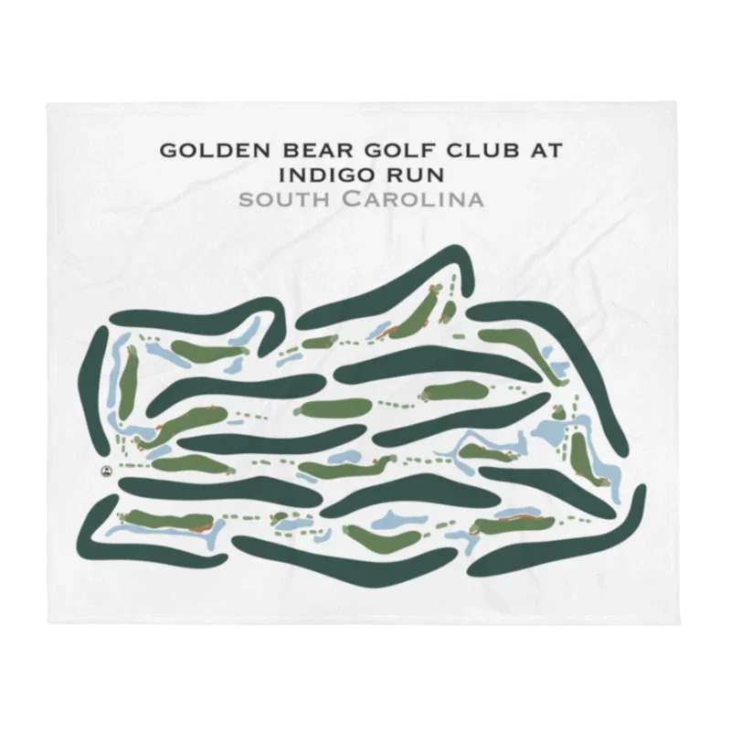 Golden Bear Golf Club at Indigo Run, South Carolina - Printed Golf Courses