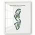 Goldside Golf Course, California - Printed Golf Courses