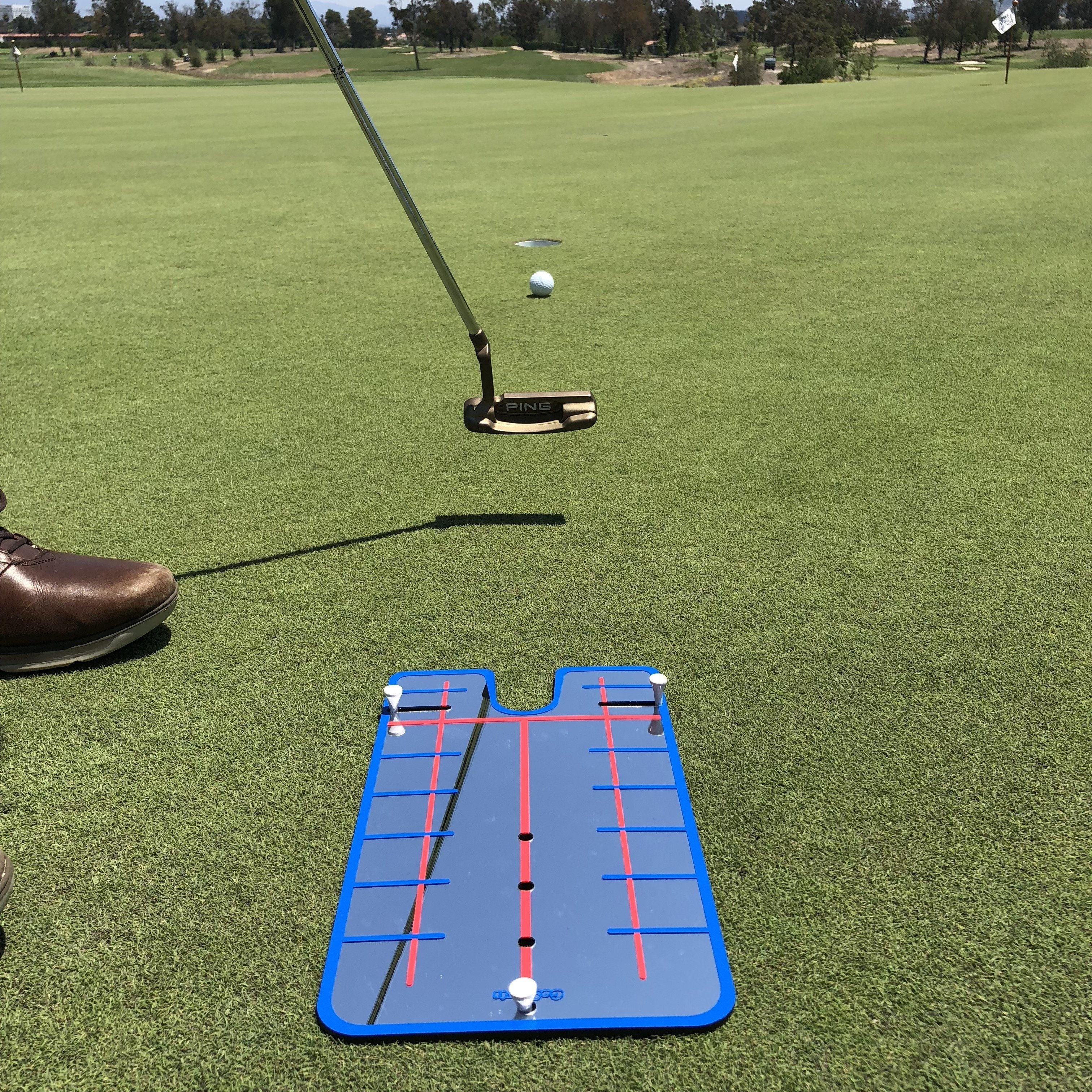 GoSports Golf Putting Alignment Mirror - Practice Training Aid for Precision Putting