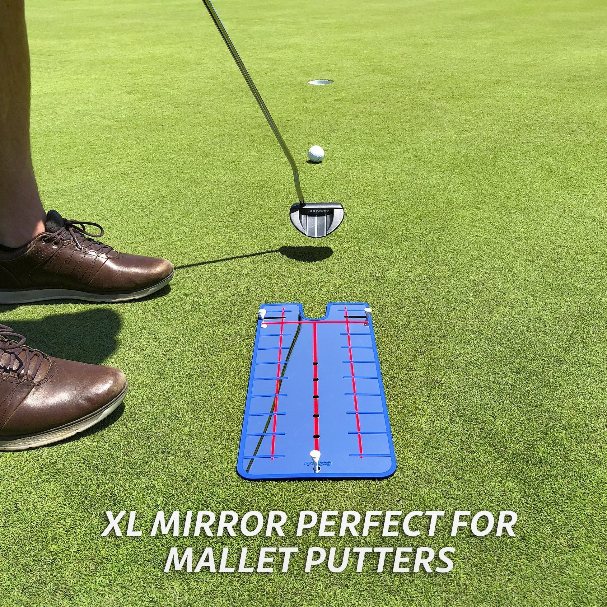 GoSports Golf Putting Alignment Mirror - Practice Training Aid for Precision Putting