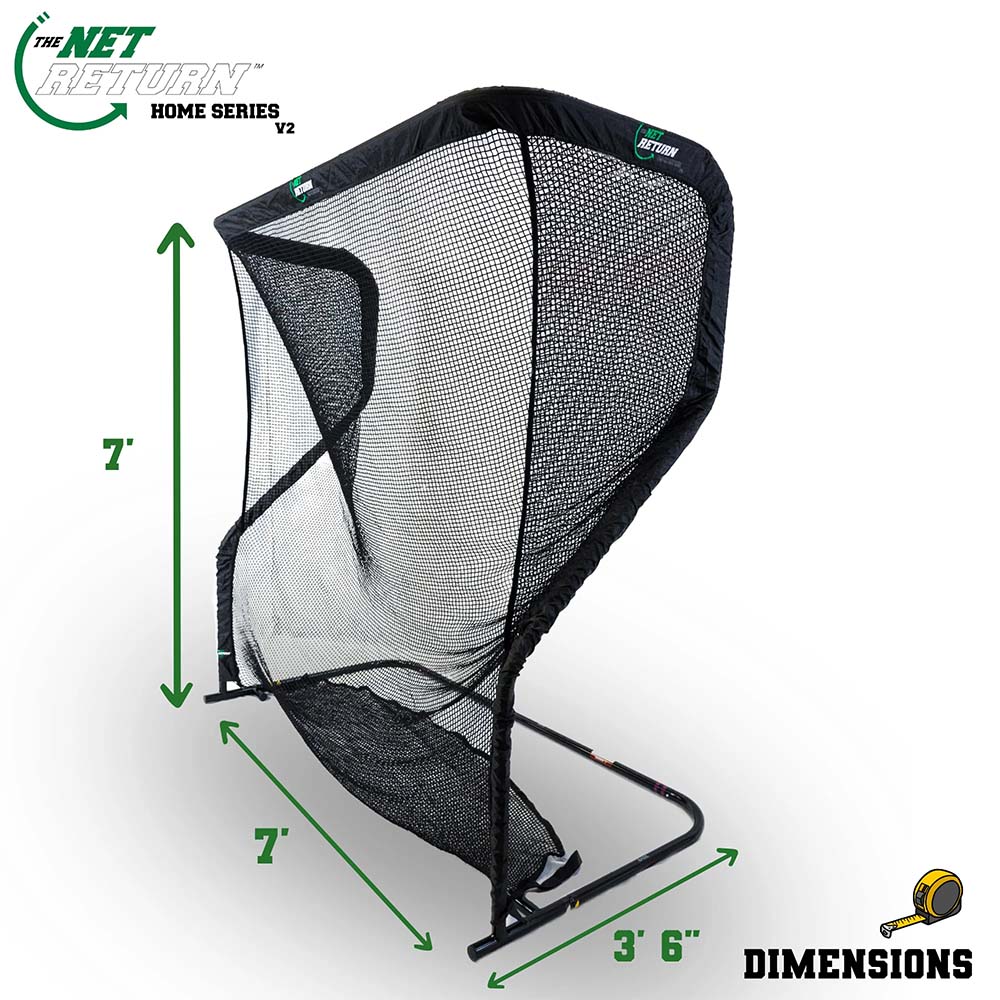 Home Series V2 7ft x 7ft Golf Net by The Net Return