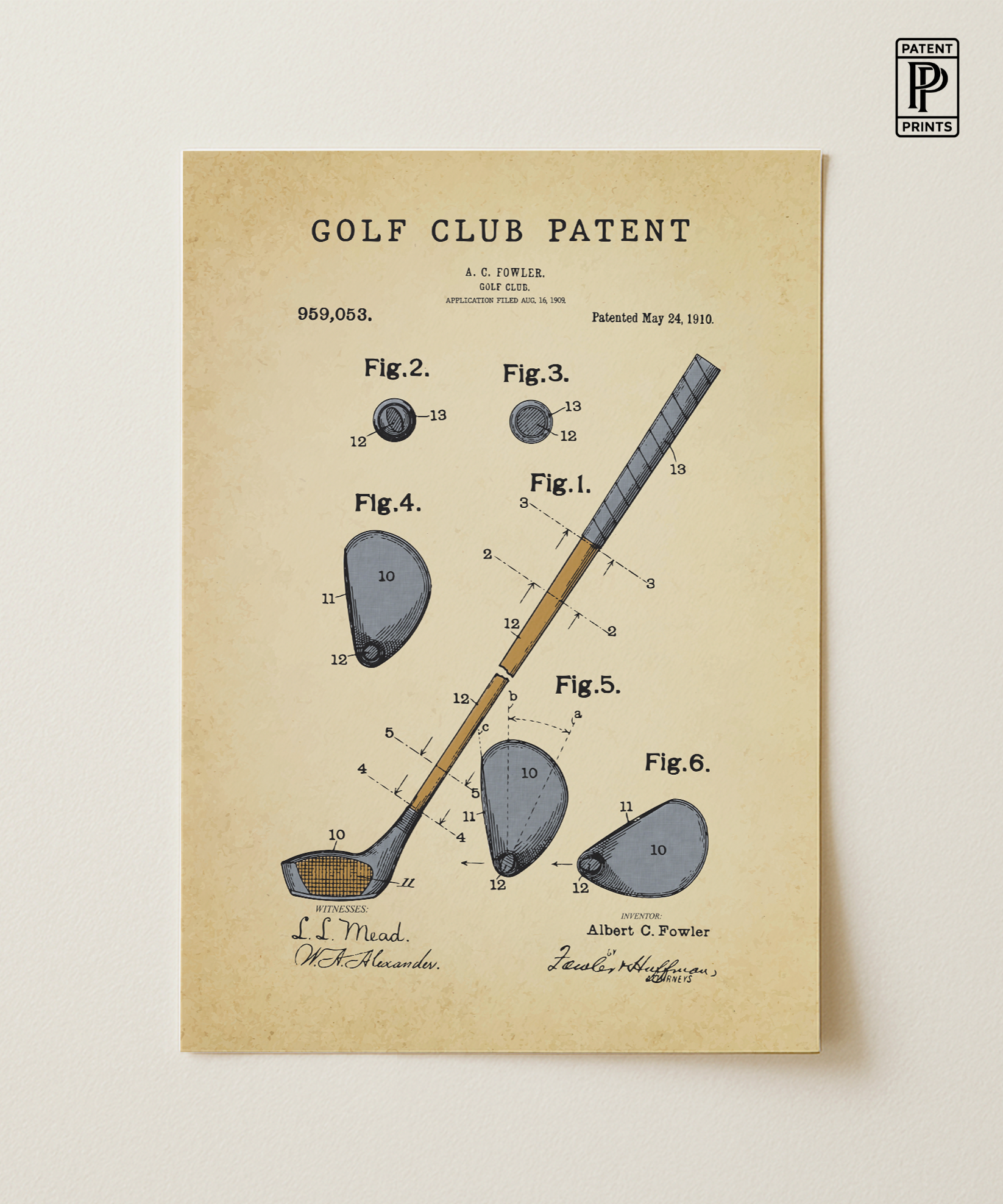 Golf Club Patent