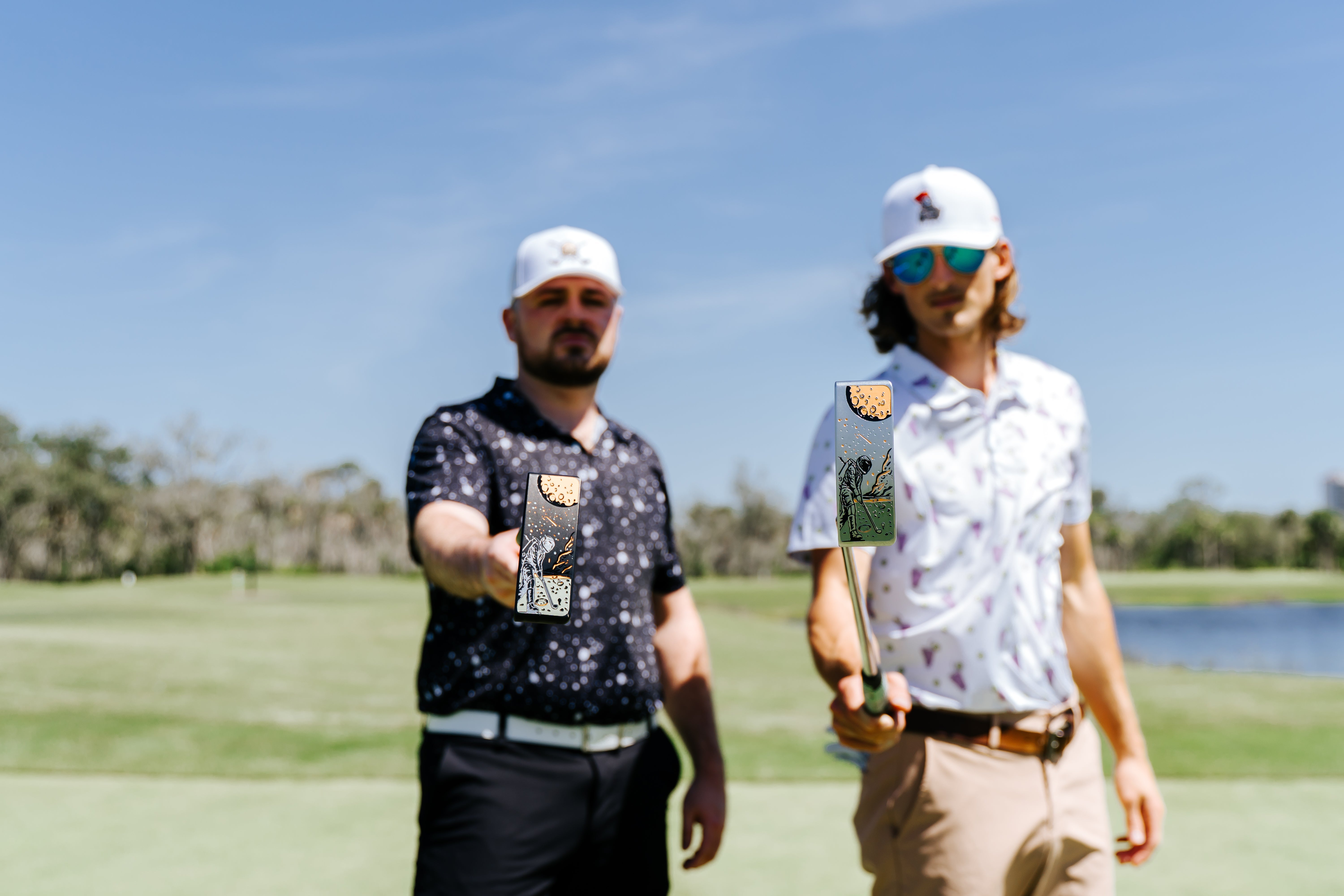 Moon Man Silver Doublewide Blade Putter Limited Edition