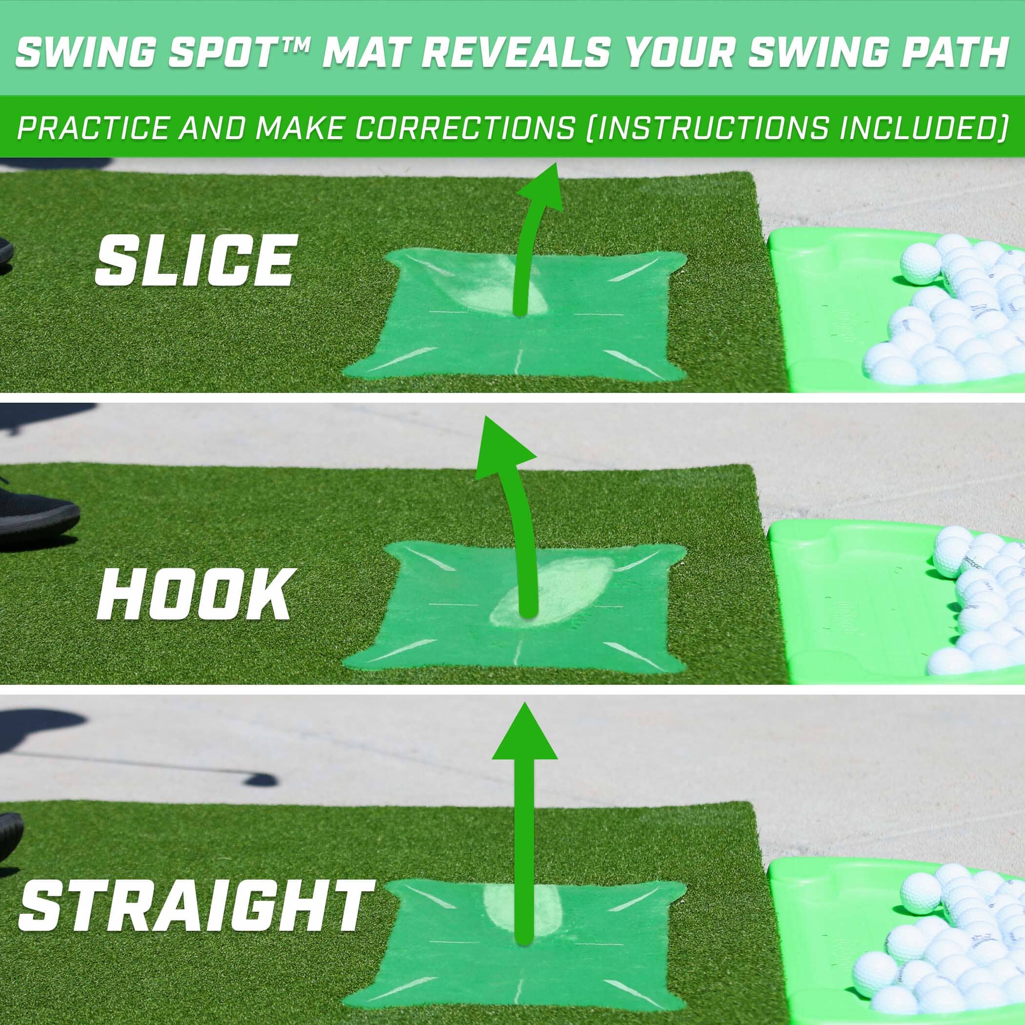 GoSports 5 ft x 4 ft PRO Golf Practice Hitting Mat