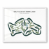 Golf Club At Terra Lago, California - Printed Golf Courses