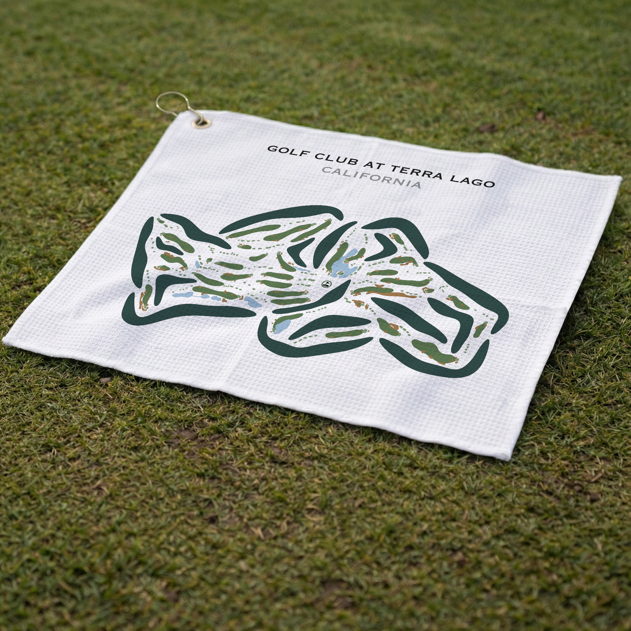 Golf Club At Terra Lago, California - Printed Golf Courses