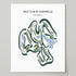 Golf Club at Cuscowilla, Georgia - Printed Golf Courses