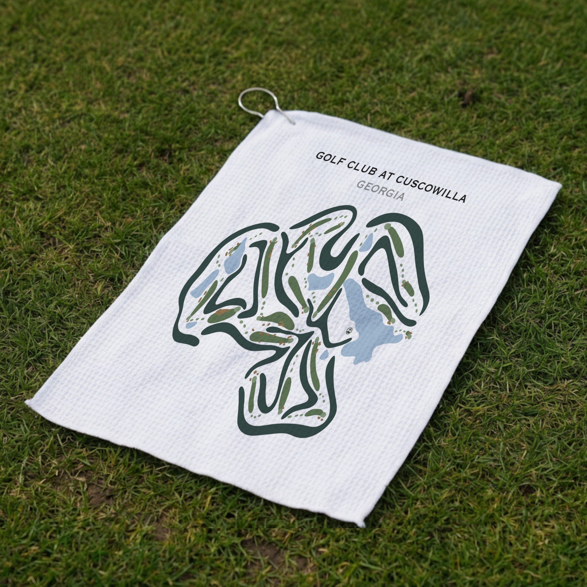 Golf Club at Cuscowilla, Georgia - Printed Golf Courses