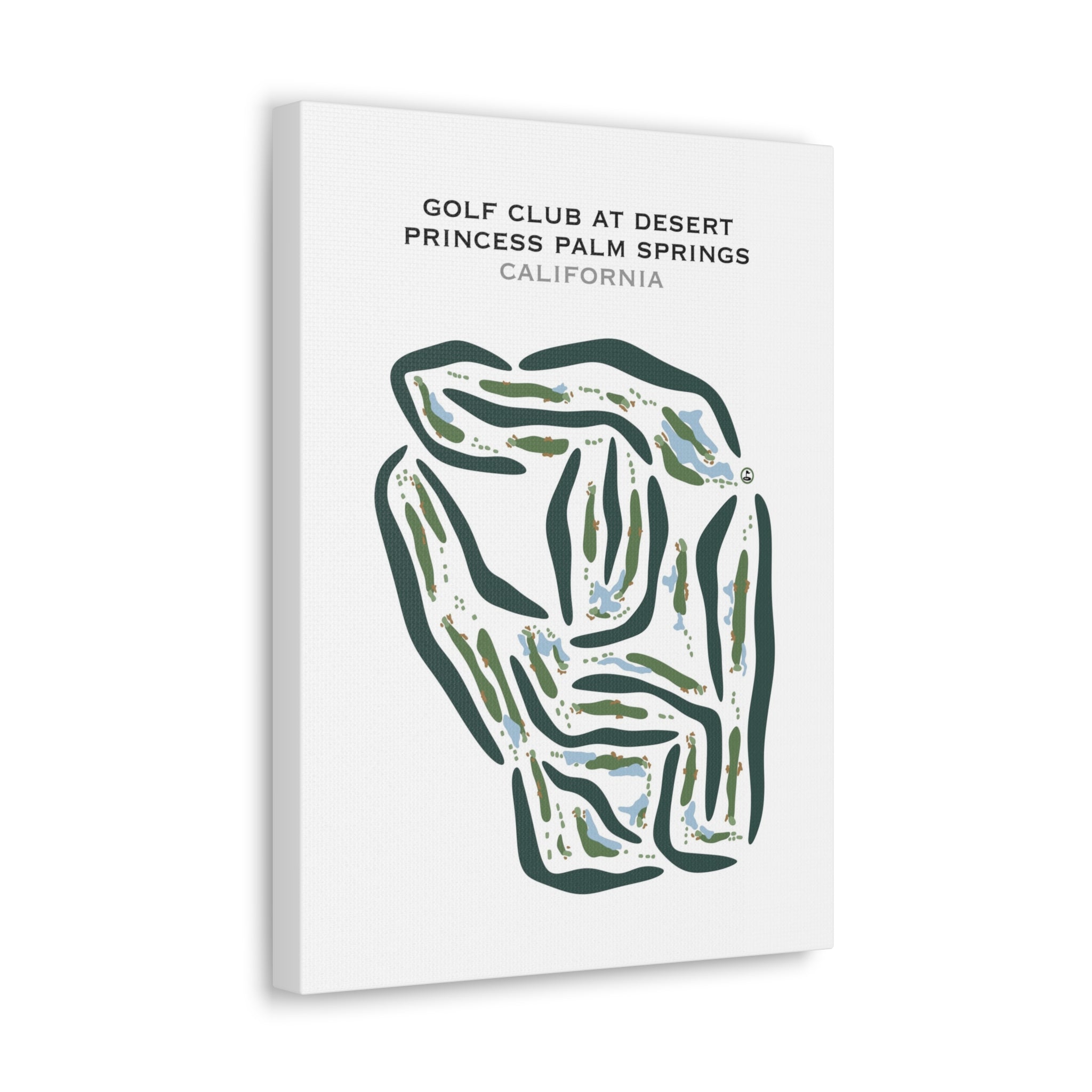 Golf Club at Desert Princess Country Club, California - Printed Golf Courses
