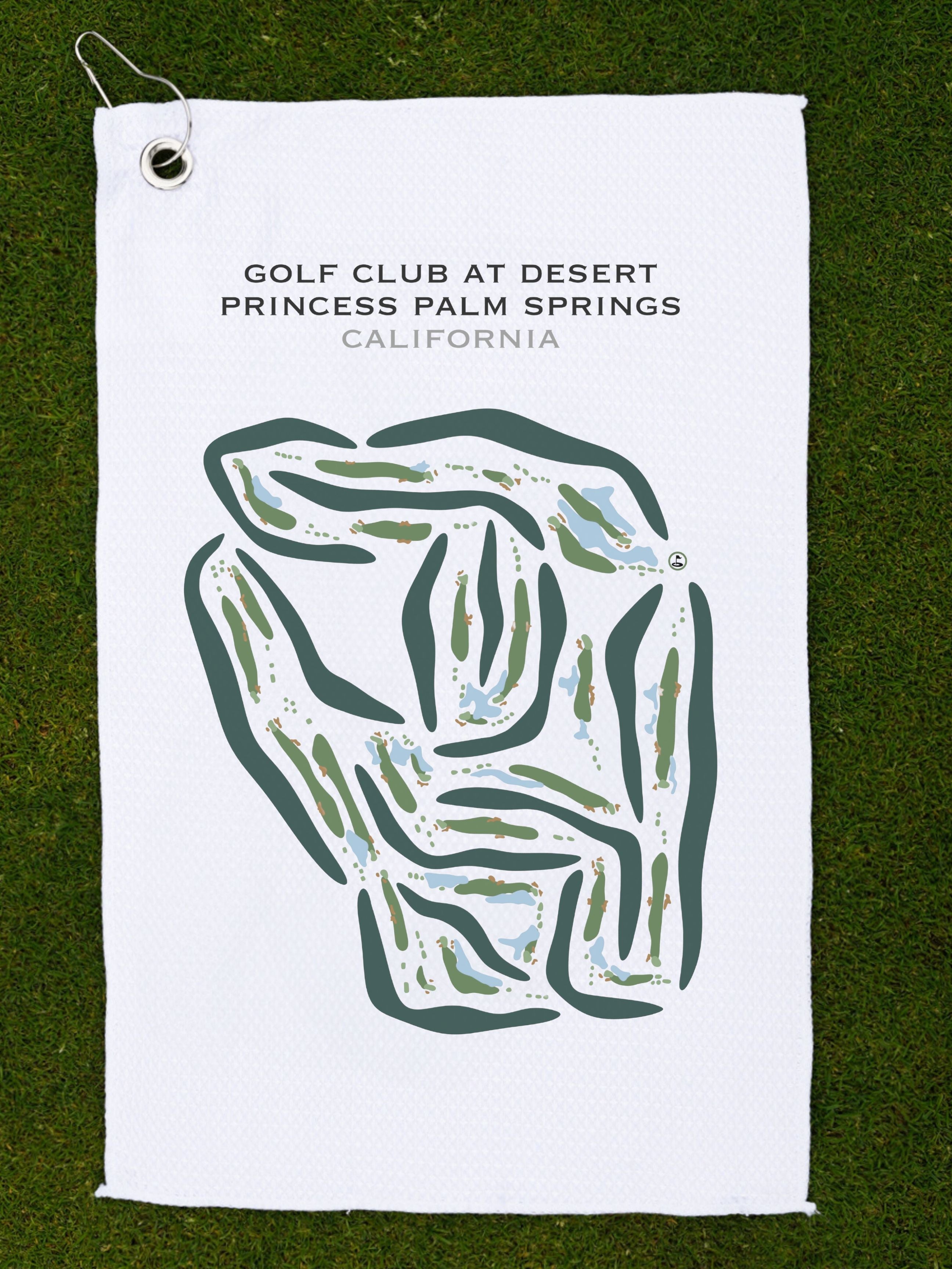Golf Club at Desert Princess Country Club, California - Printed Golf Courses