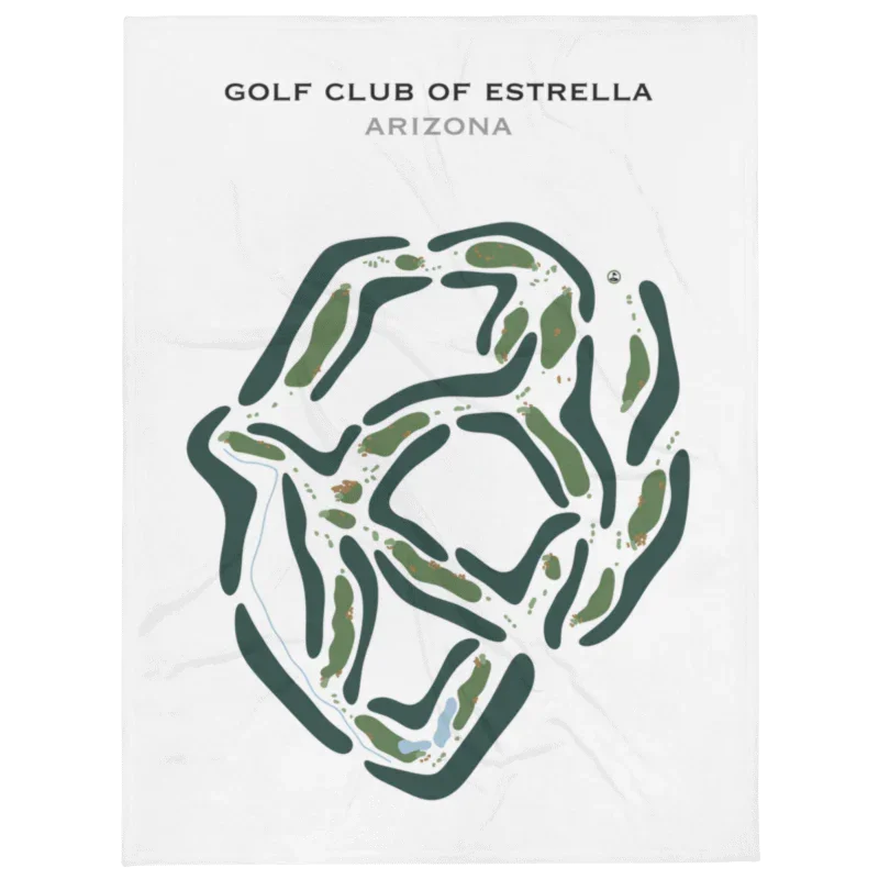 Golf Club of Estrella, Arizona - Printed Golf Courses