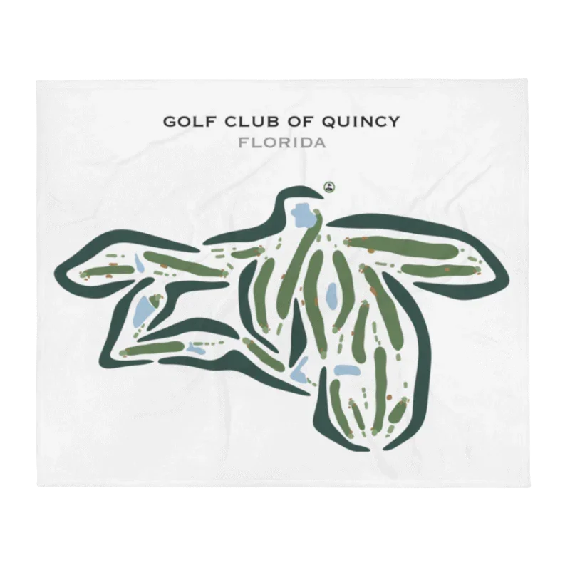 Golf Club of Quincy, Florida - Printed Golf Courses