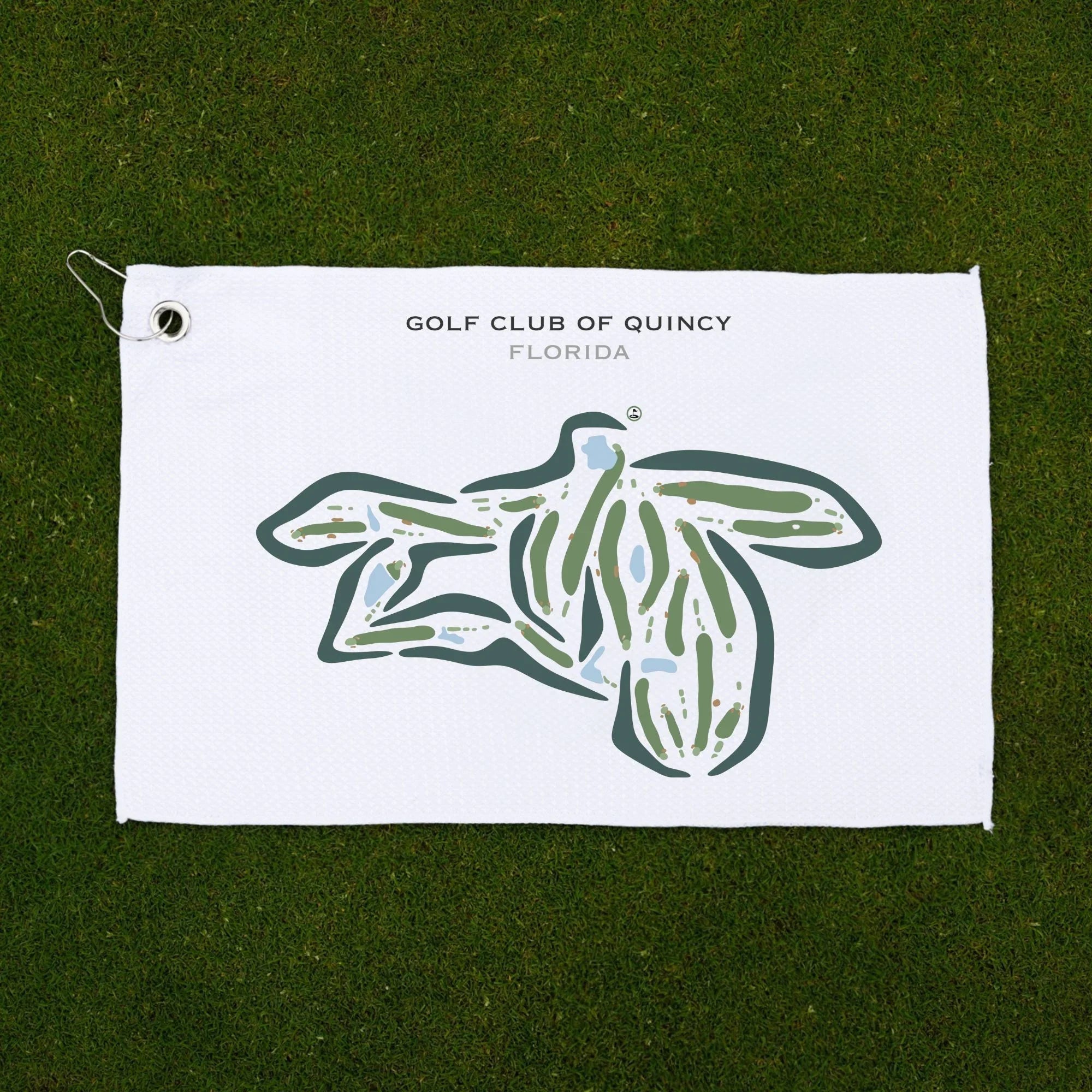 Golf Club of Quincy, Florida - Printed Golf Courses