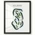 Golf Meggen, Switzerland - Printed Golf Courses