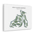 Golf Club of Newport, New York - Printed Golf Course