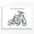 Golf Club of Newport, New York - Printed Golf Course