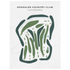 Gonzales Country Club, Louisiana - Printed Golf Courses