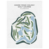 Goose Pond Colony Golf Course, Alabama - Printed Golf Courses