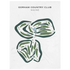 Gorham Country Club, Maine - Printed Golf Courses