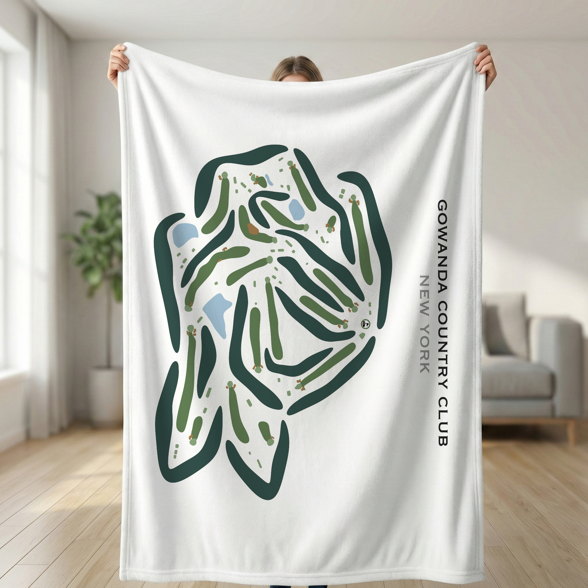Gowanda Country Club, New York - Printed Golf Courses