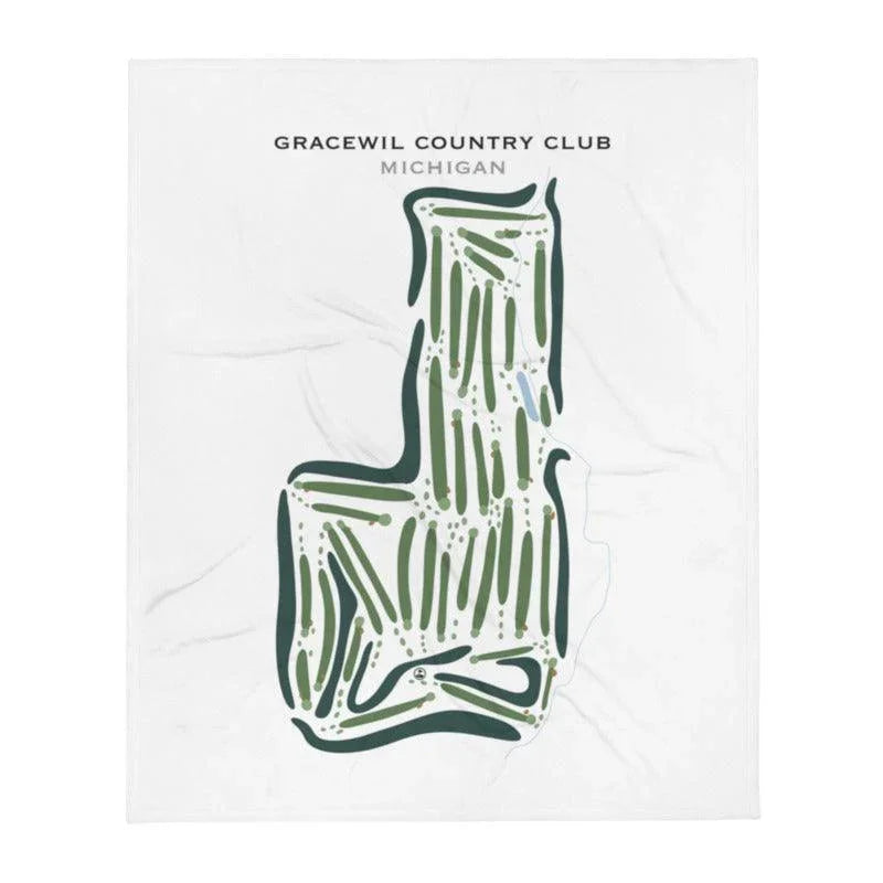 Gracewil Country Club, Michigan - Printed Golf Courses