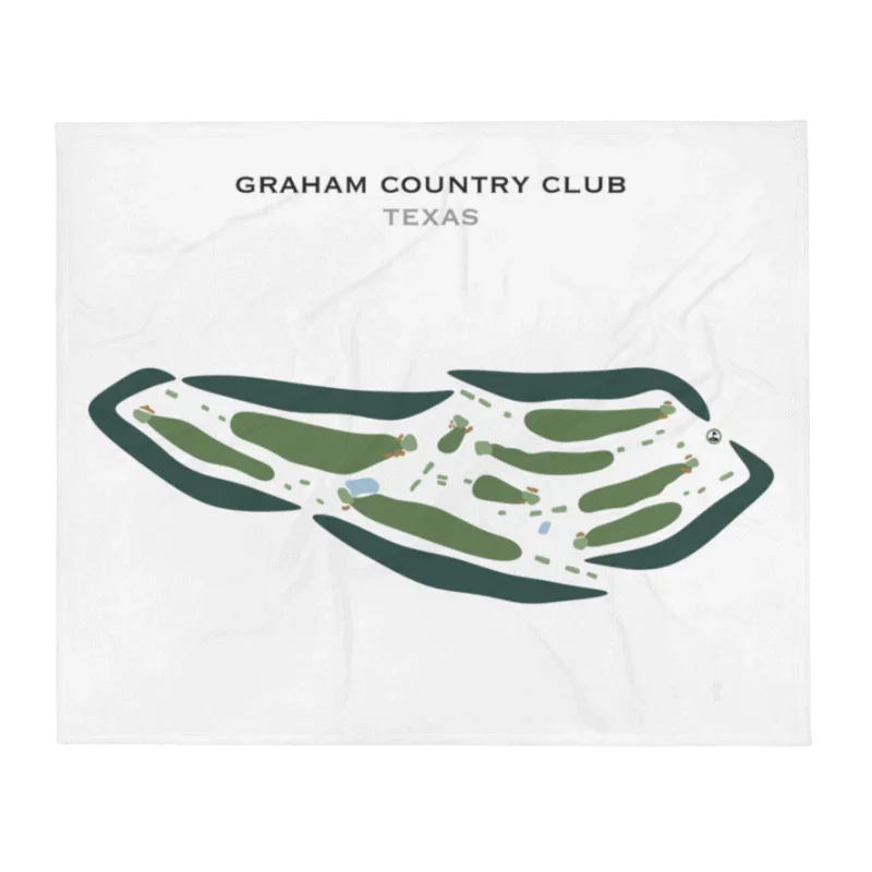 Graham Country Club, Texas - Printed Golf Courses