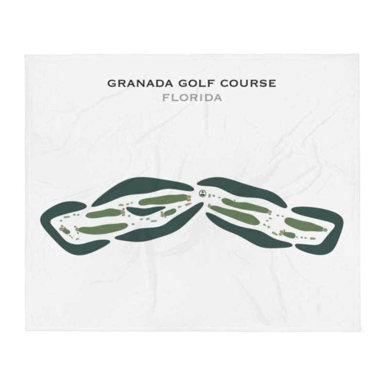 Granada Golf Course, Florida - Printed Golf Courses