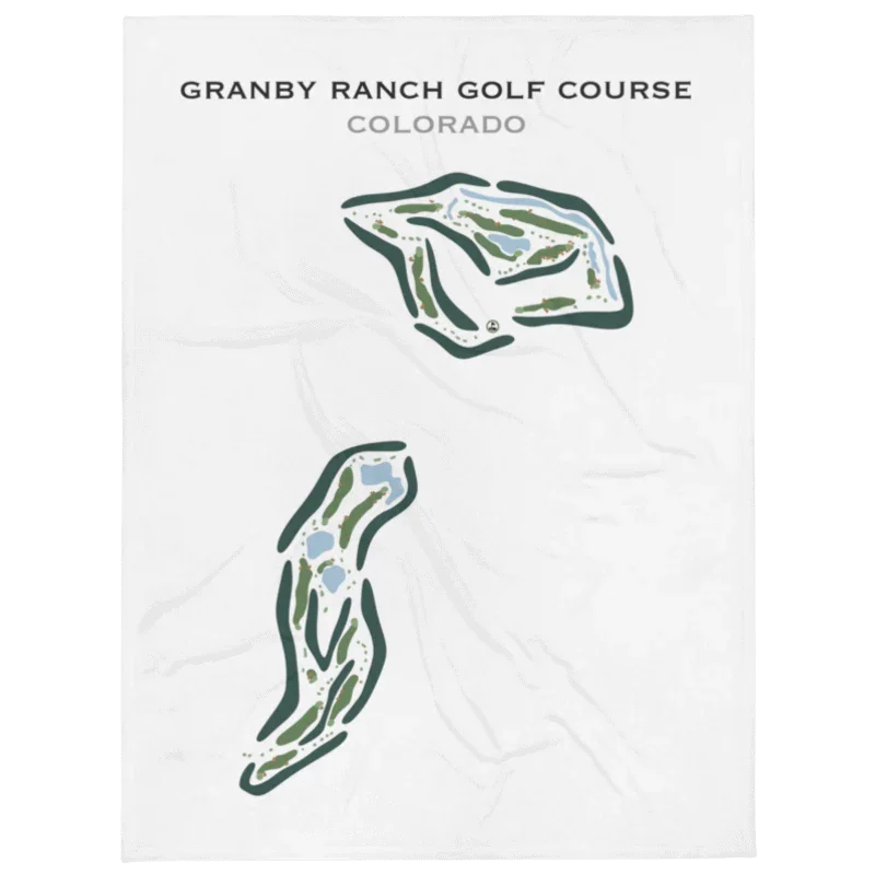 Granby Ranch Golf Course, Colorado - Printed Golf Course
