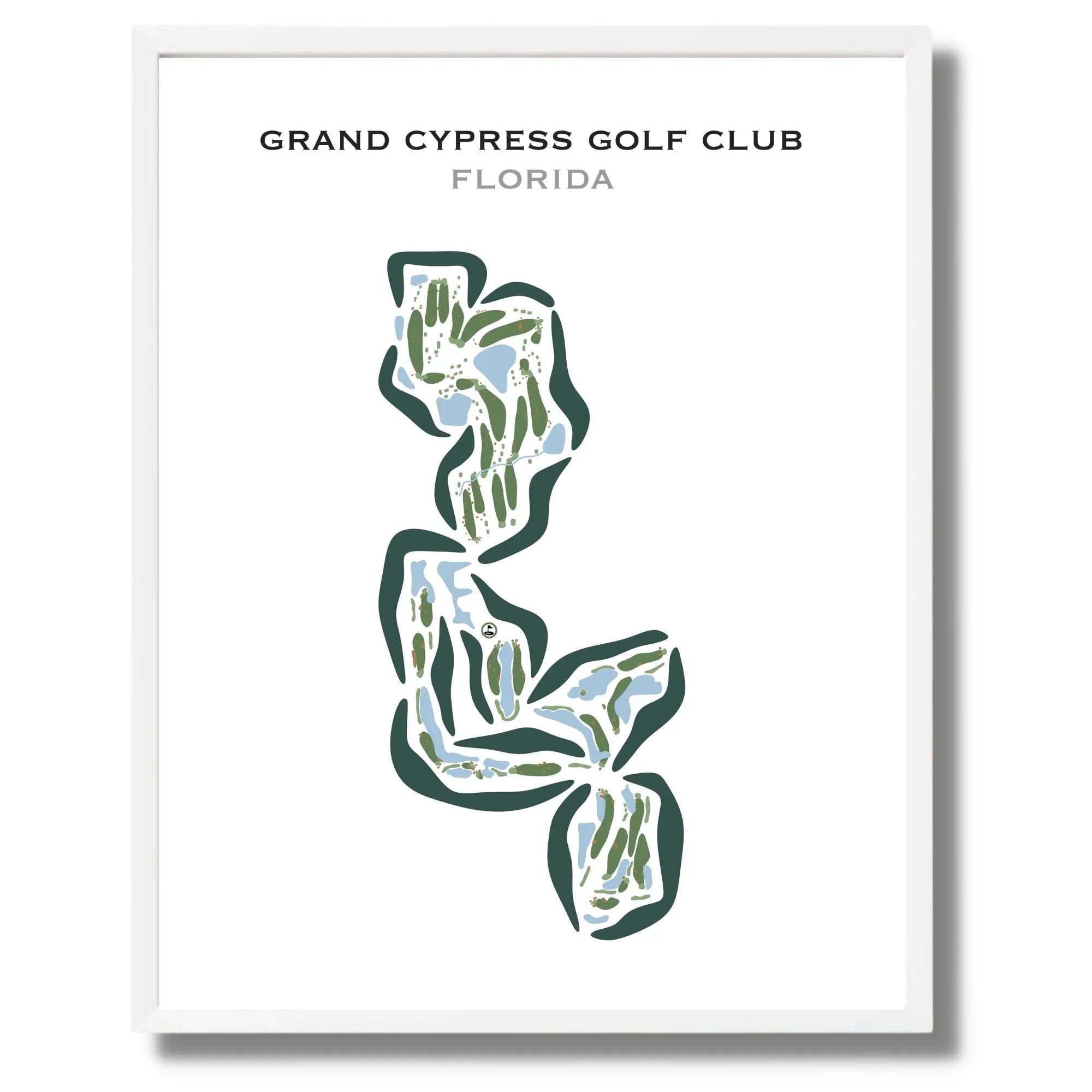 Grand Cypress Golf Club, New Course, Florida - Printed Golf Courses