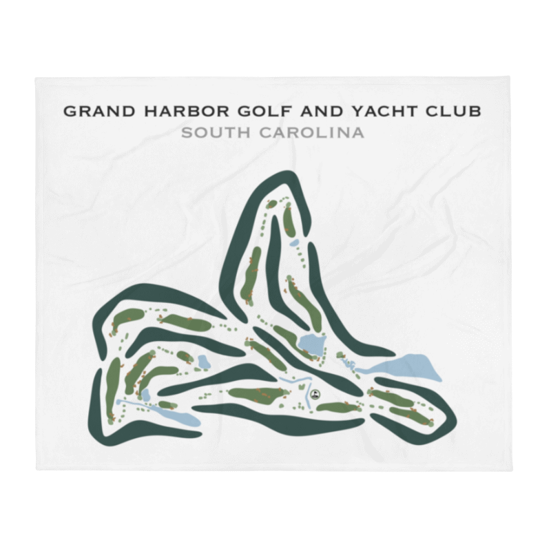 Grand Harbor Golf & Yacht Club, South Carolina - Printed Golf Courses