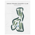 Grand Prairie Country Club, Arkansas - Printed Golf Courses