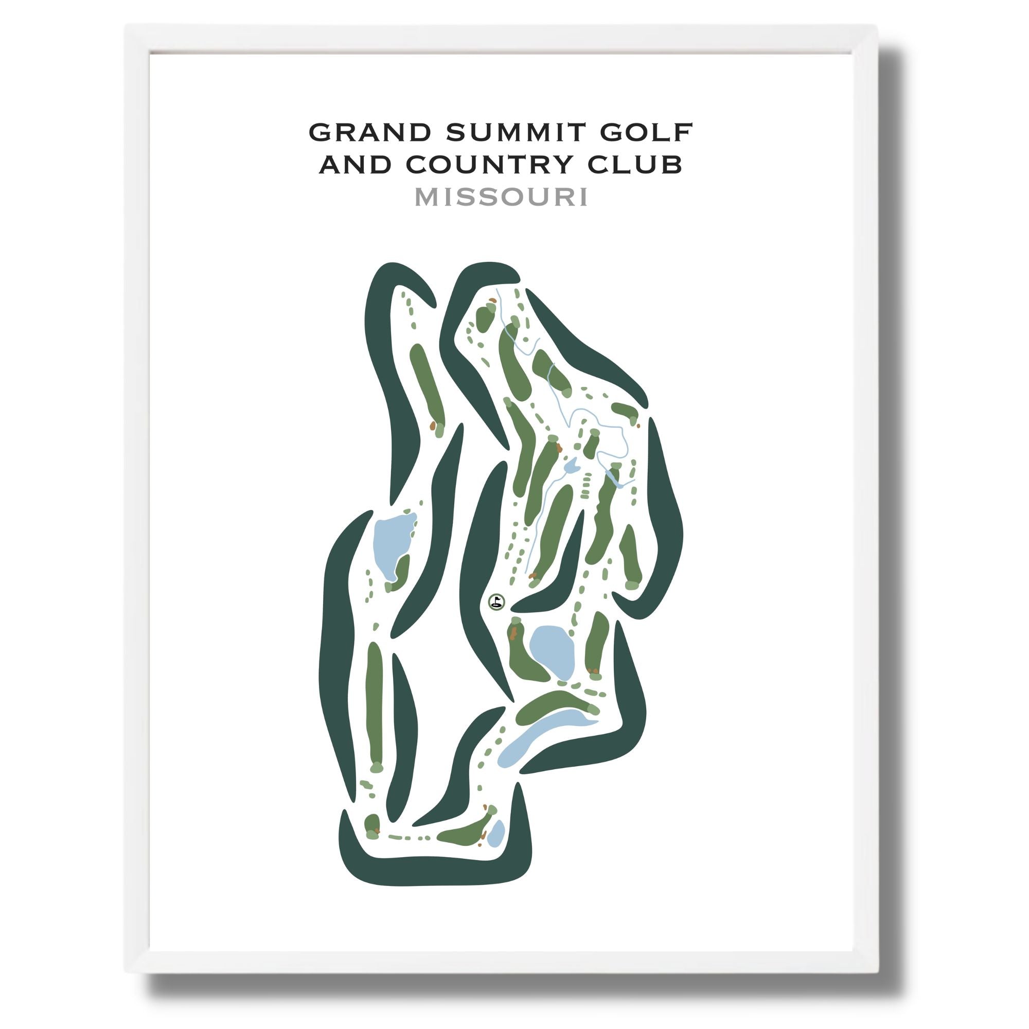 Grand Summit Golf & Country Club, Missouri - Printed Golf Courses