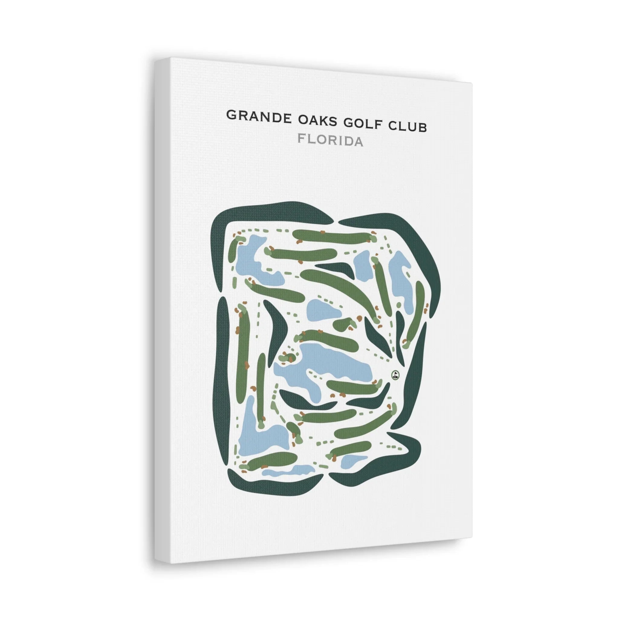 Grande Oaks Golf Club (Caddyshack), Florida - Printed Golf Courses