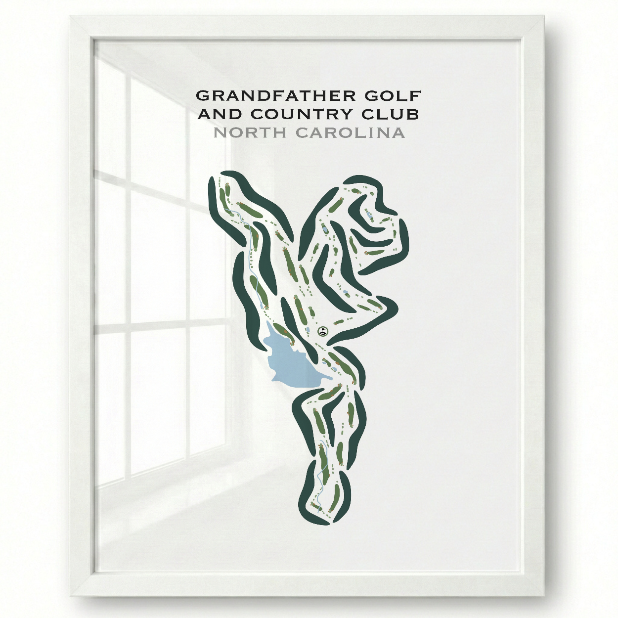 Grandfather Golf & Country Club, North Carolina - Printed Golf Courses