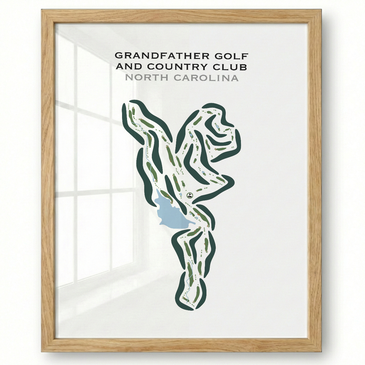 Grandfather Golf & Country Club, North Carolina - Printed Golf Courses