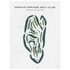 Granite Springs Golf Club, Nova Scotia, Canada - Printed Golf Courses
